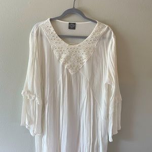 100% Rayon Roomy Blouse